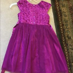 Purple Flowing Formal Dress for Kids Jona Michelle